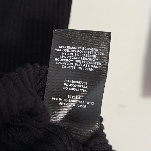 ARITZIA Wilfred Cutout Knit Longsleeve Mini Dress - Picture 7 of 13